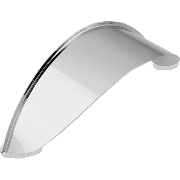Bikers Choice Chrome Headlight Visor 7in Universal Custom Replaces H-D 67752-77T