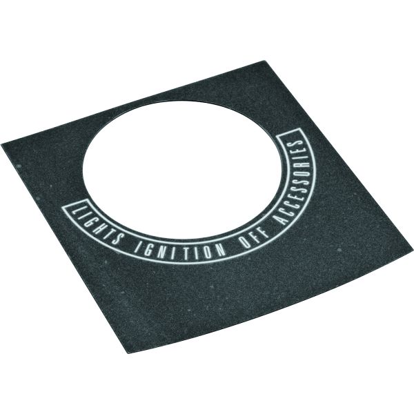 Bikers Choice 68-84 FL 71-72 FX 80-86 FXWG 84-99 Softail Dash Switch Decal Replaces H-D 71300-79 5Pk