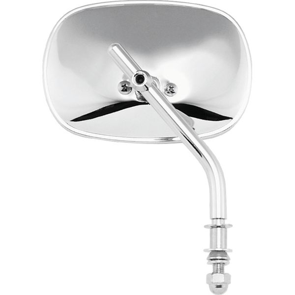Bikers Choice 65-Up Chrome Stamped Steel Mirror Replaces H-D 91869-83T