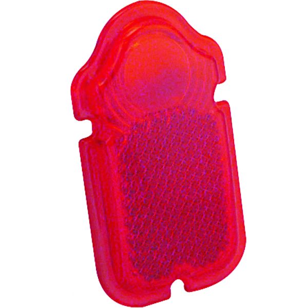 Bikers Choice Tombstone Tail Light Replacement Lens Red Plastic Lens Replaces H-D 68090-47