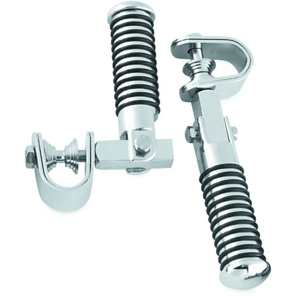 Bikers Choice Clamp On O Ring Peg Kit For 1 To 1 1/8 Inch Tube Universal Custom