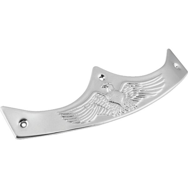 Bikers Choice FL Custom 8 Inch Chrome Eagle Fender Tip Fender Tip