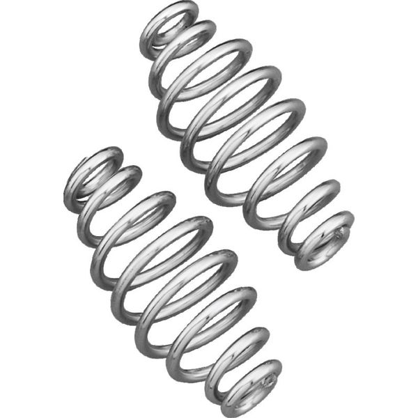 Bikers Choice 5 Inch Chrome Solo Seat Springs Universal Custom Pr