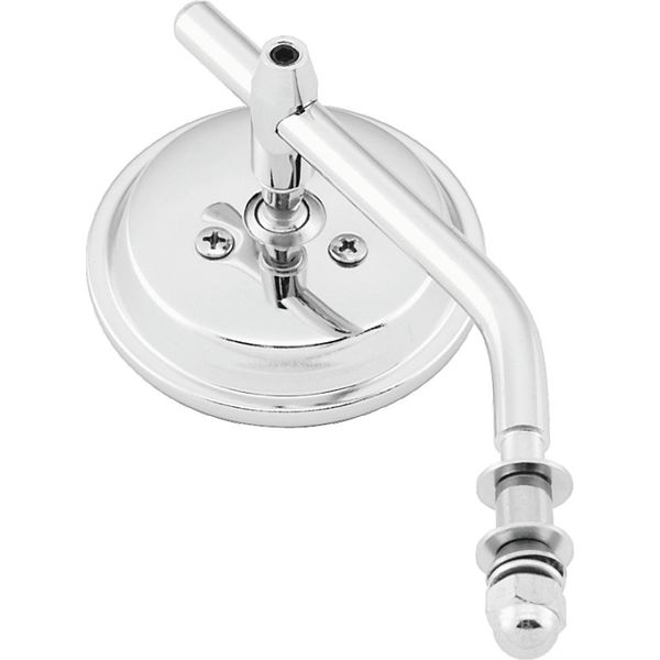 Bikers Choice 65-Up Chrome 3in Round Mirror Ea