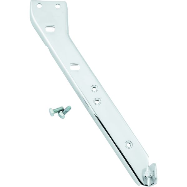 Bikers Choice 85-08 FLH FLT Chrome Saddlebag Rail Support Left