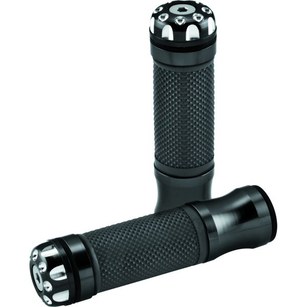 BikeMaster Grips 135mm Revolver Barend Grips - Black