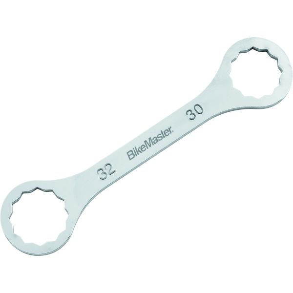 BikeMaster Steering Stem and Fork Cap Wrench - 30mm 12-pt x 32mm 12-pt