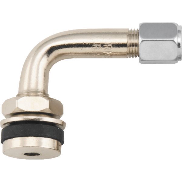 BikeMaster Valve Stem 90Deg Chrome Ea.