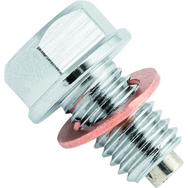BikeMaster Magnetic Oil Drain Plug 10mm - Stainless