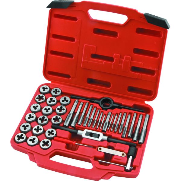 BikeMaster 40-pc Tap and Die Wrench Set - Metric