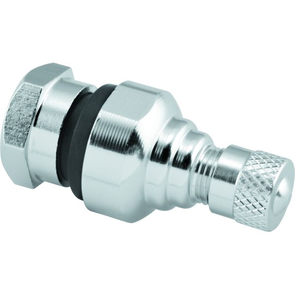 BikeMaster Valve Stem Aluminum 11.3mm Pair Silver