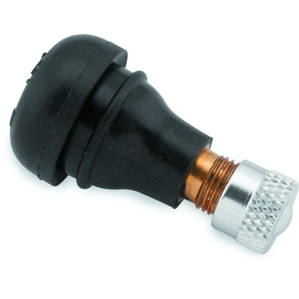 BikeMaster Valve Stem 15mm Rubber Pair