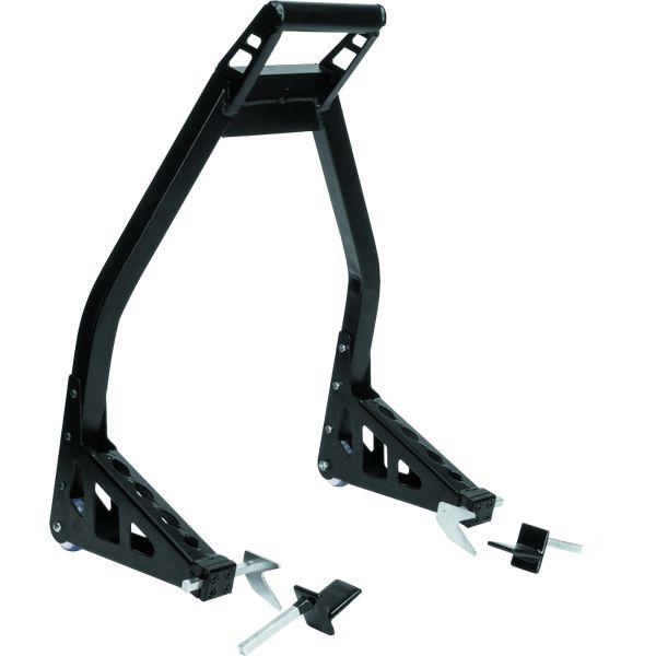 BikeMaster Universal Aluminum Stand - Rear - Black