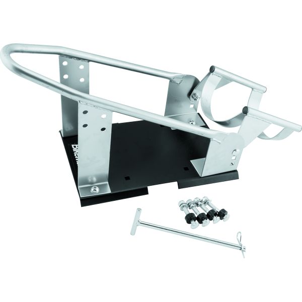 BikeMaster Heavy Duty Wheel Chock - Silver