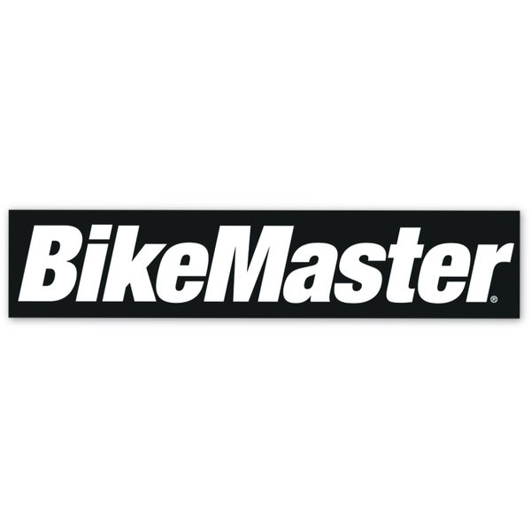 BikeMaster Sticker 4x0.8in - 50pk
