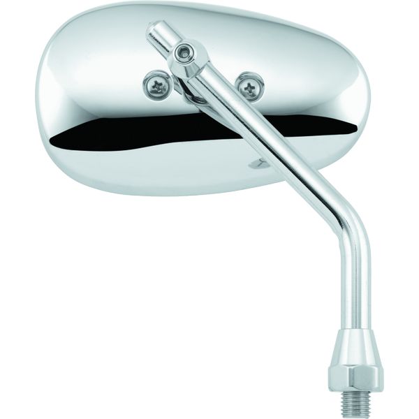 BikeMaster Universal Cruiser Mirror 10mm - Each -Chrome