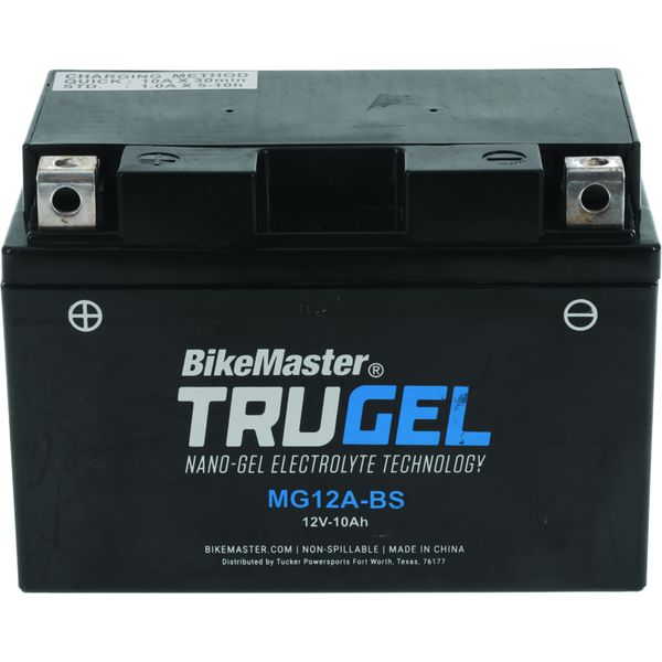 BikeMaster TruGel Battery - MG12A-BS