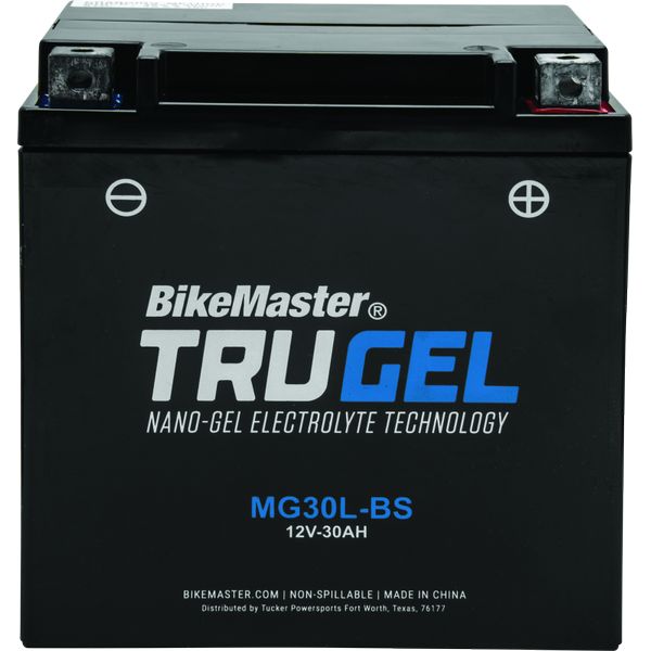 BikeMaster TruGel Battery - MG30L-BS