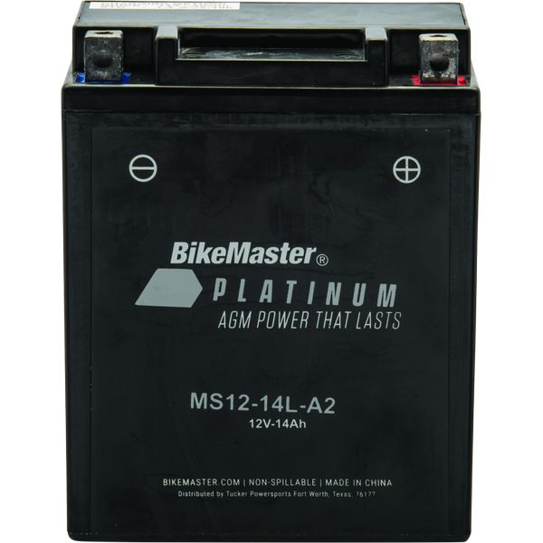 BikeMaster AGM Battery - MS12-14L-A2