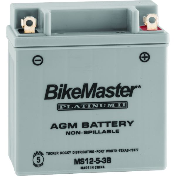 BikeMaster AGM Battery - MS12-5-3B