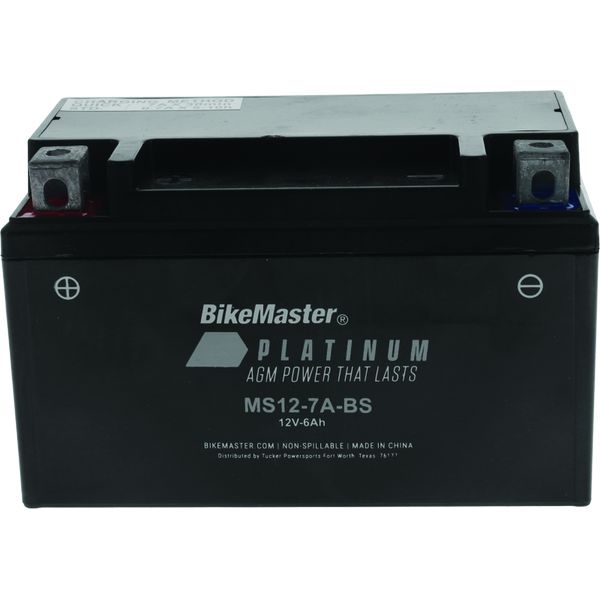 BikeMaster AGM Battery - MS12-7A-BS