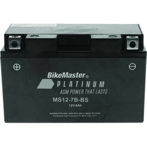 BikeMaster AGM Battery - MS12-7B-BS