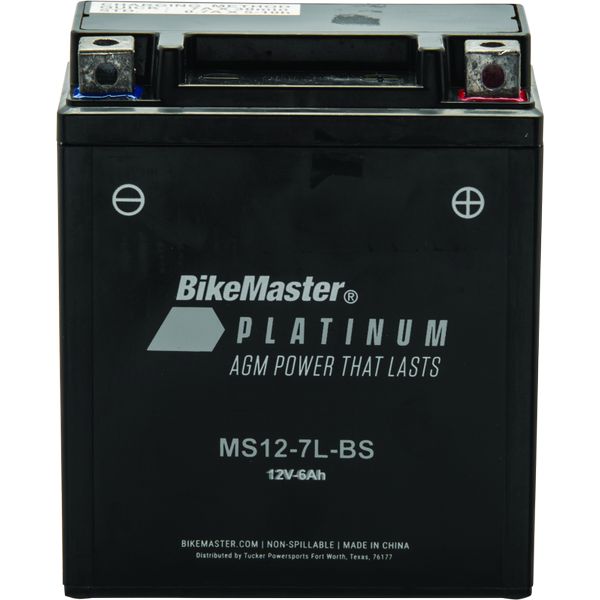 BikeMaster AGM Battery - MS12-7L-BS