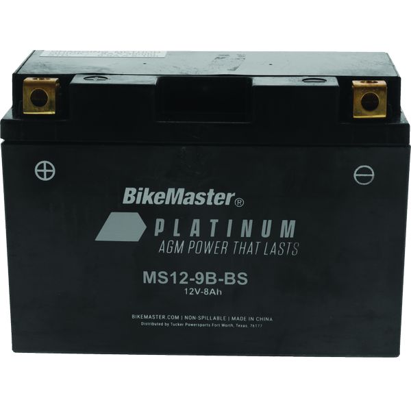 BikeMaster AGM Battery - MS12-9B-BS