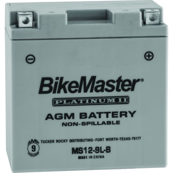 BikeMaster AGM Battery - MS12-9L-B