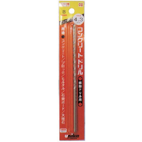 BL4.5X150BP 749-1603  振動用ドリルBロング(パック) BL4.5×150mm