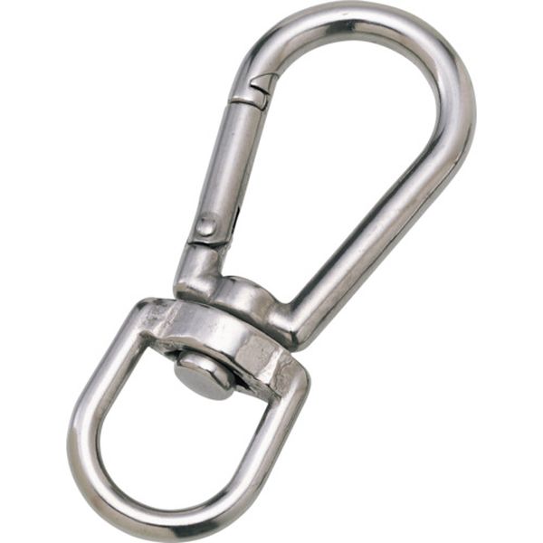 BL4 336-9647  ステンレス スナップフック BL型(スイベルタイプ) 線径4mm