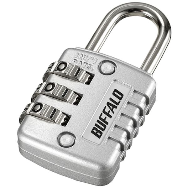 452-0895  3桁ダイヤル式南京錠