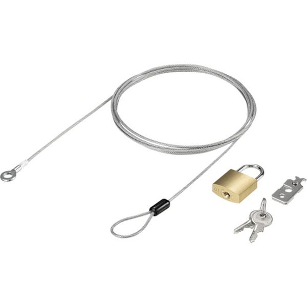 452-0869  南京錠＋ワイヤー付き マスターキー仕様