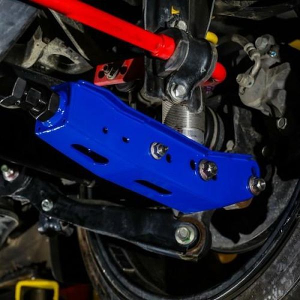 Rear Lower Control Arms - Blue (2013+ Subaru BRZ/Toyota 86 / 2008-2023 Subaru WRX/STI)