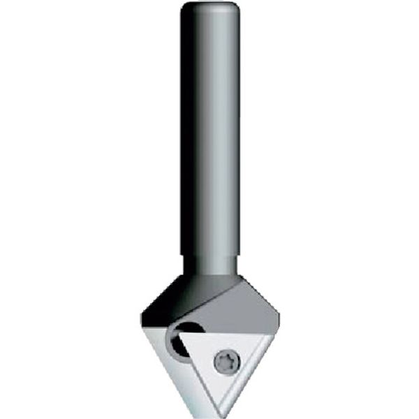 富士元　ボール盤用面取り　メントルビー　６０°　φ２１