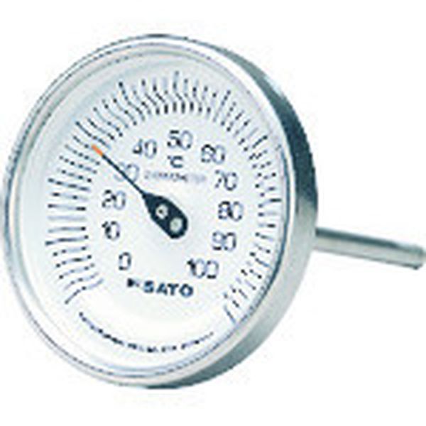 BMT90S13 166-2788 バイメタル式温度計BM-T-90S 0～150℃ 50L(2010-50)
