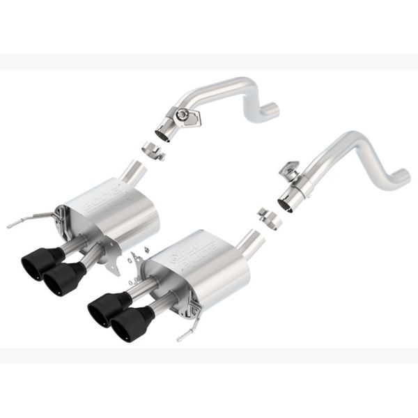 14-17 C7 Corvette Stingray Axle-Back ATAK Exhaust 2.75in to Muffler Dual 2.0in Out 4.25in Tip