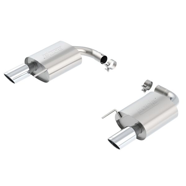 S-Type Rear Section 15-17 Ford Mustang GT 5.0L V8 MT/AT 2.5in pipe 4in tip