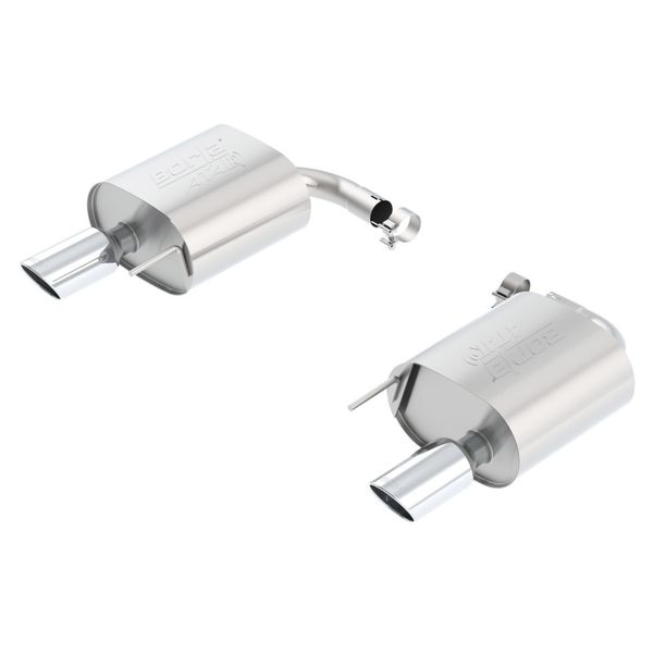 Atak Rear Section 15-17 Ford Mustang 2.3L EcoBoost MT/AT 2.25in pipe 4in tip