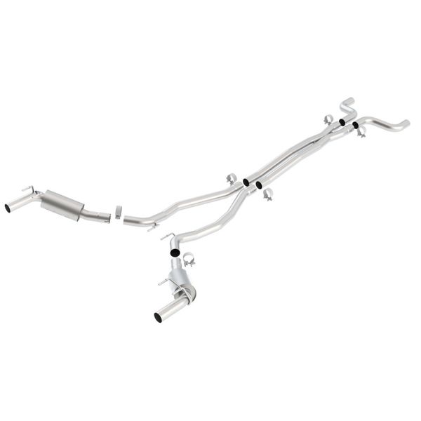 2010 Camaro 6.2L V8 S Type Catback Exhaust w/o Tips works w/ factory ground affects package ON