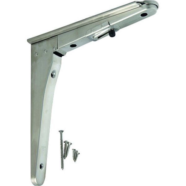 BOS240  (120030090)ステンレス鋼製折りたたみ棚受