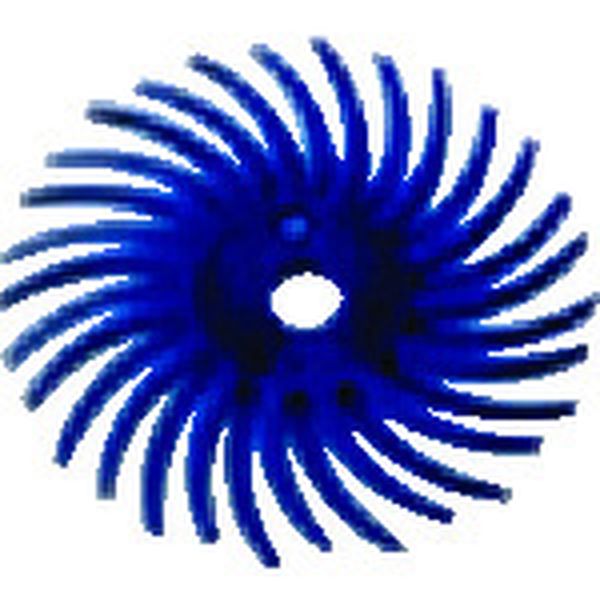 BRDISC400916  ラジアル・ブリッスルディスク ＃400相当 青 14.3mm 48個入り