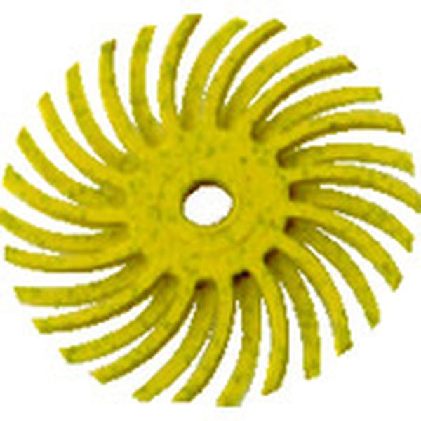BRDISC801X18  ラジアル・ブリッスルディスク ＃80相当 黄 25.4mm 24個入り