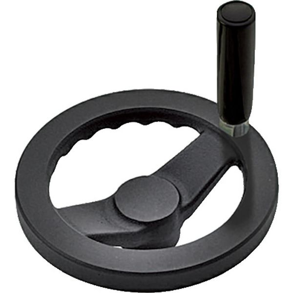 805-5720  角リム型ハンドル車 ハンドル径125mm