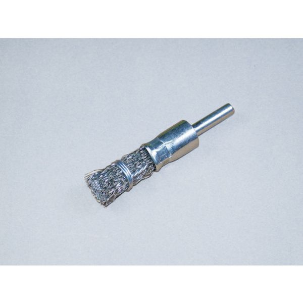 BSE15 812-3949  軸付エンドブラシ ステンレス 15×30×6×25 10個入り