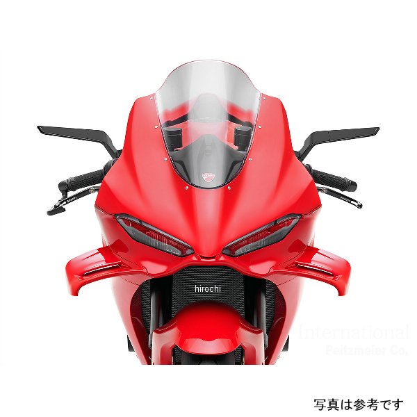 rizoma リゾマ ミラー Mirror STEALTH 25年 ドゥカティ パニガーレ V4/S ブラック