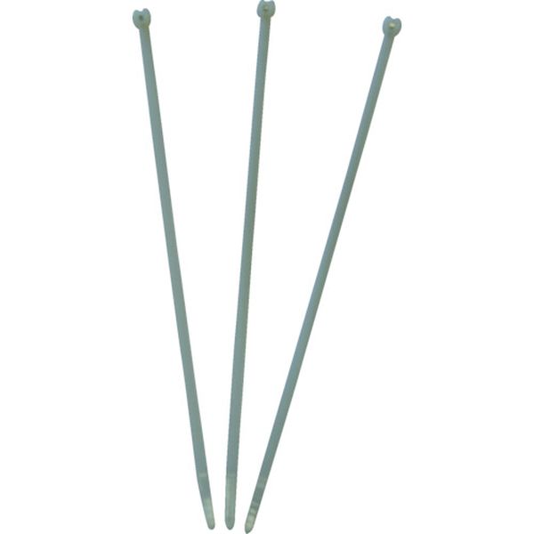 ステンレス爪ロック式ナイロン結束バンド　ナチュラル