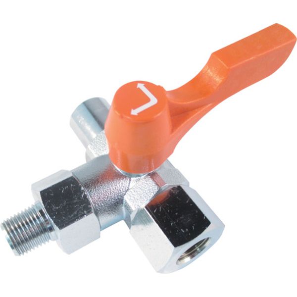 エースボール3W 横型三方弁 外X内ネジ型 PT3/8