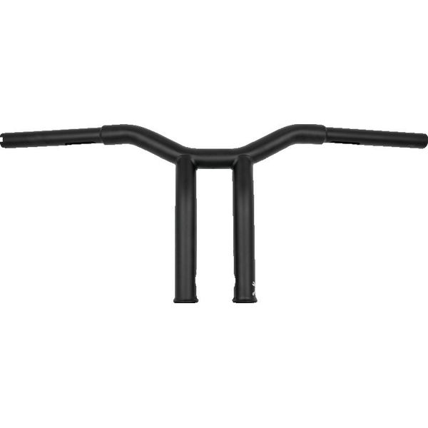 Burly Brand Dominator Raked Bar 10in - Matte Black