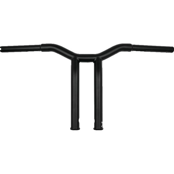 Burly Brand Dominator Raked Bar 12in - Matte Black